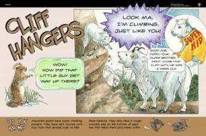 Cliff Hangers Wayside Glacier National Park Exhibit